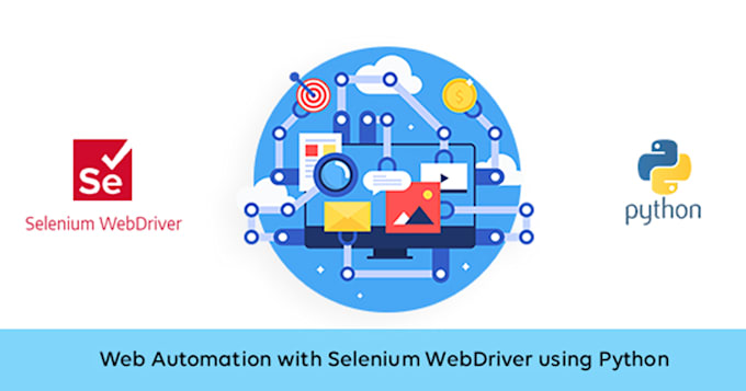 do web automation and website scraping using python selenium