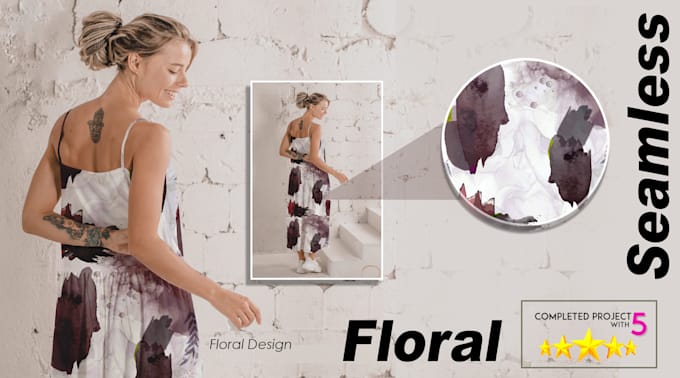 create professional seamless pattern designs for fabric, textiles, and more
