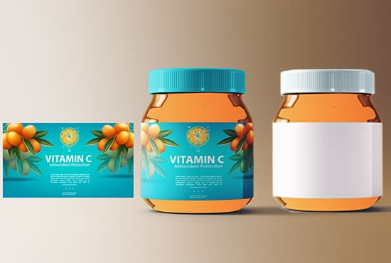 design product packaging design,box stickers,supplement label design