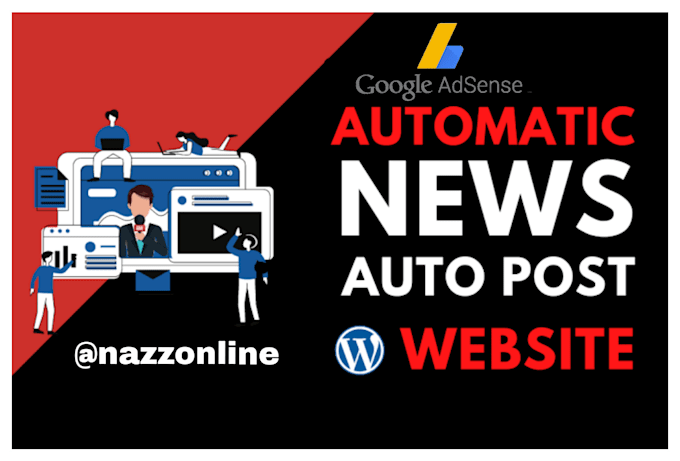 create auto blog or automated news website