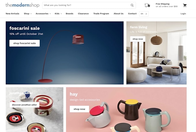 Build and create shopify website design, develop and design shopify store design by Jummie_kate