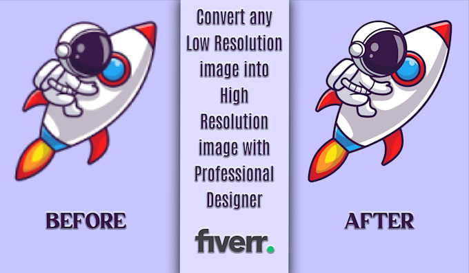 do vector tracing and recreate any logo or image