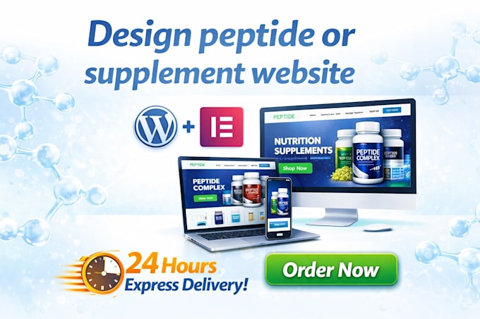 design peptide website research peptide fda complaint peptide website