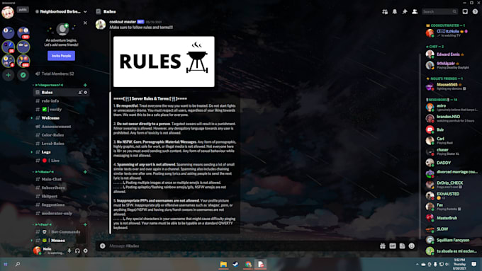make you a professional discord server