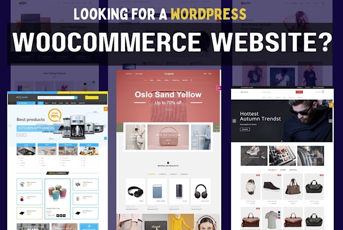 design wordpress ecommerce website online store wordpress woocommerce website