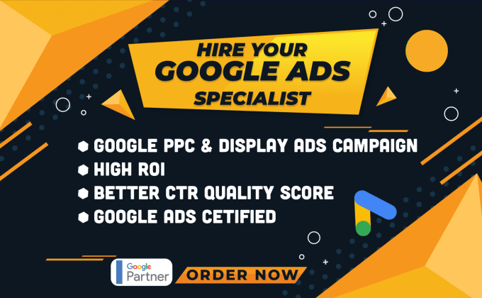 be your google adwords ppc campaign, search, display advertising ads specialist