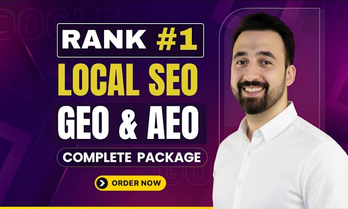do complete local SEO, gbp optimization with GEO and aeo for ai search