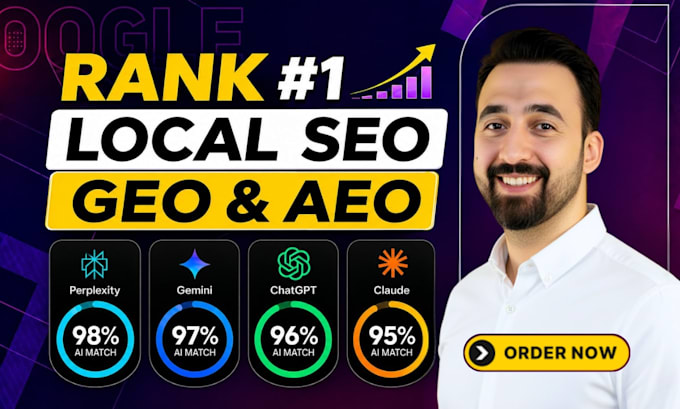 do complete local SEO, gbp optimization with GEO and aeo for ai search
