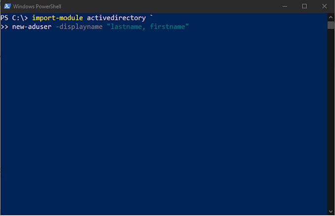 Write an powershell script for your active directory management by ...