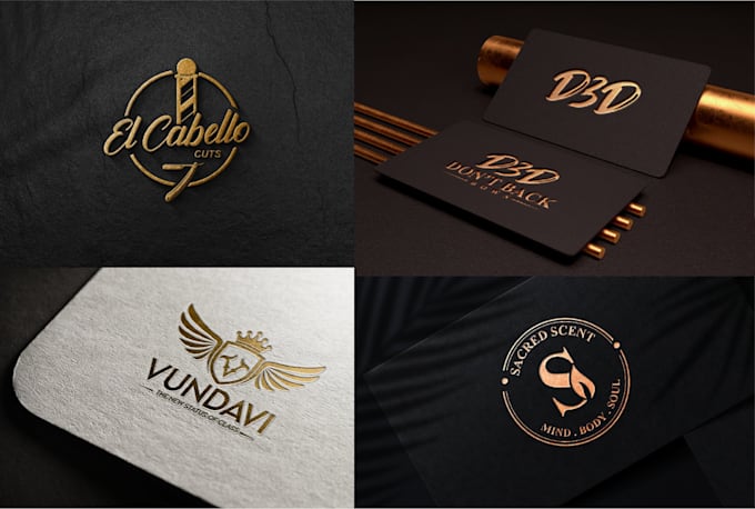 create minimalist, luxury and business logo design