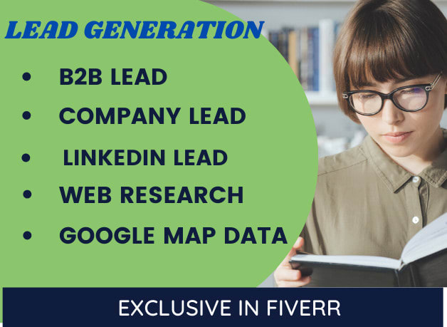 provide lead generation with linkedin and company lead