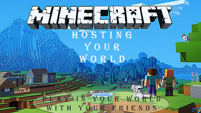 Create A Server Minecraft With Your World By Halpaca Fiverr