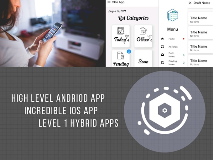 be your ios and android hybrid app developer