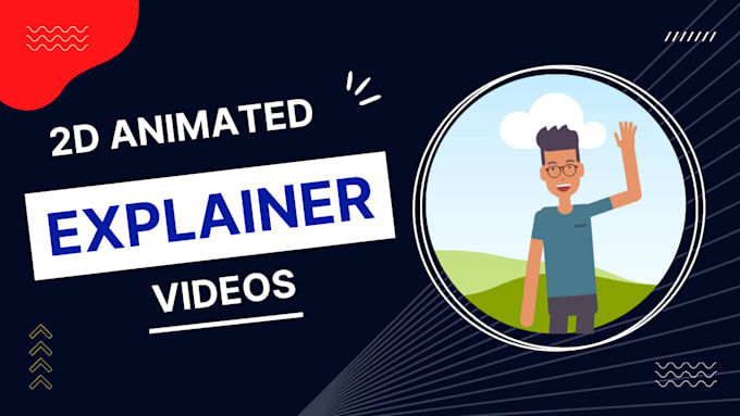 create an amazing 2d animated explainer video