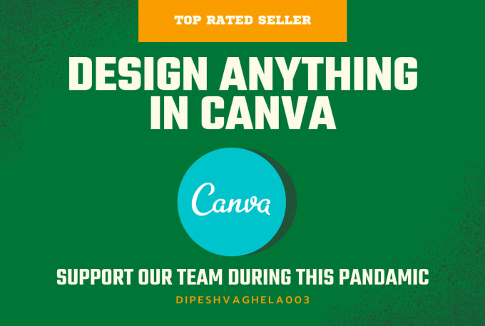 Design Anything In Canva By Dipeshvaghel Fiverr