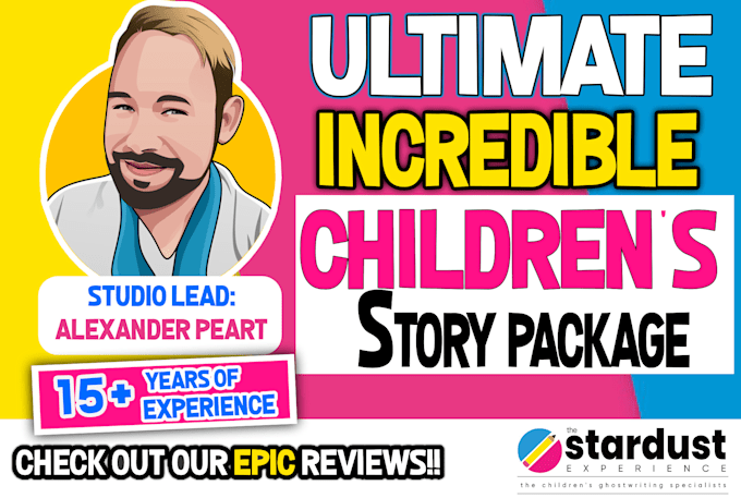 ghost write your childrens book including blurbs and illustration notes