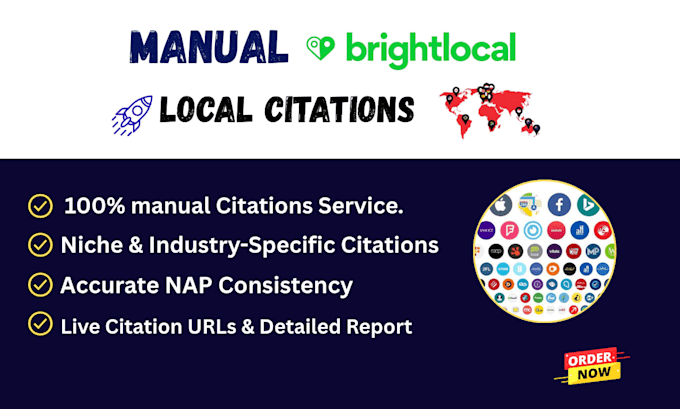 manually create top local citations from brightlocal list