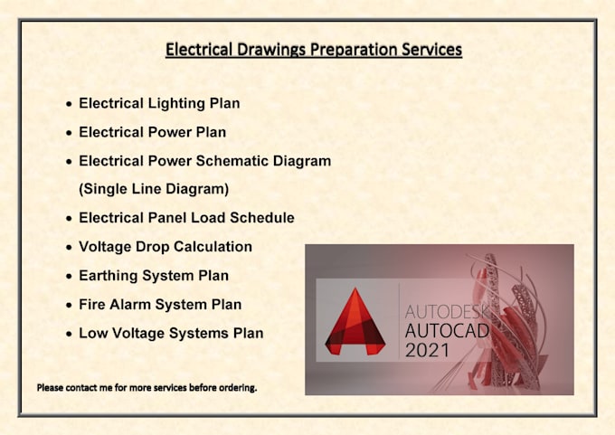 design and draw your electrical systems