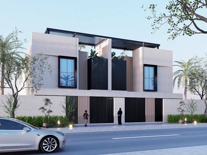 create 3d and render realistic exterior, interior houses