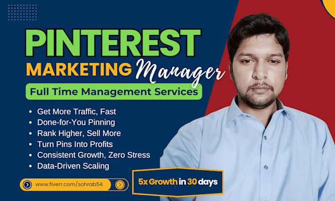 be your full time pinterest marketing manager