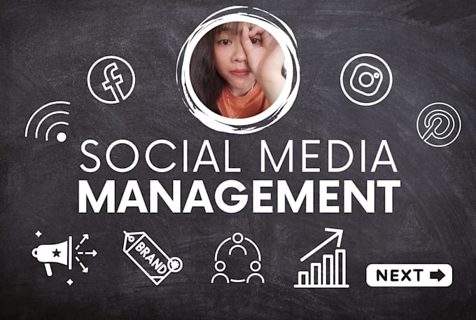 management of your social media and content creation