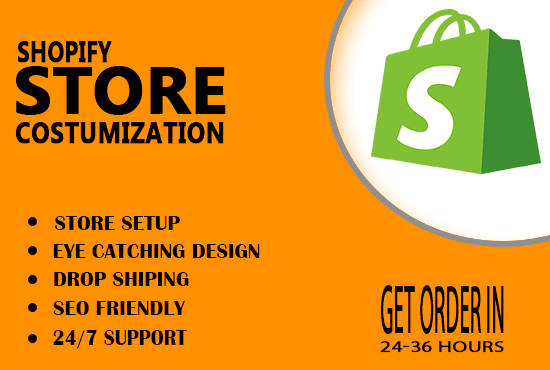 create and launch shopify dropshiping store