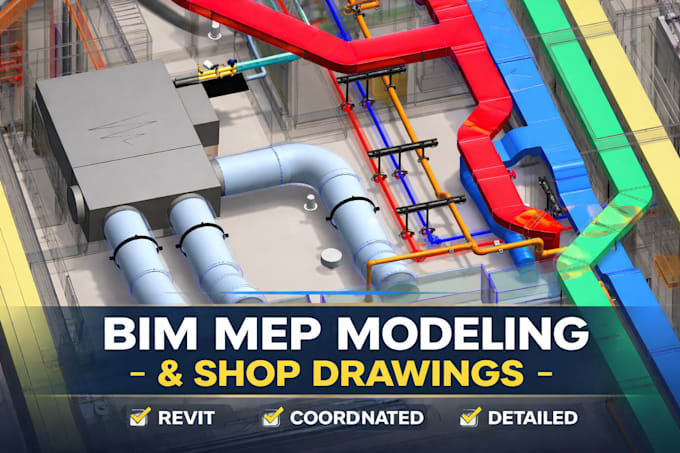 do bim mep modeling and coordination drawings
