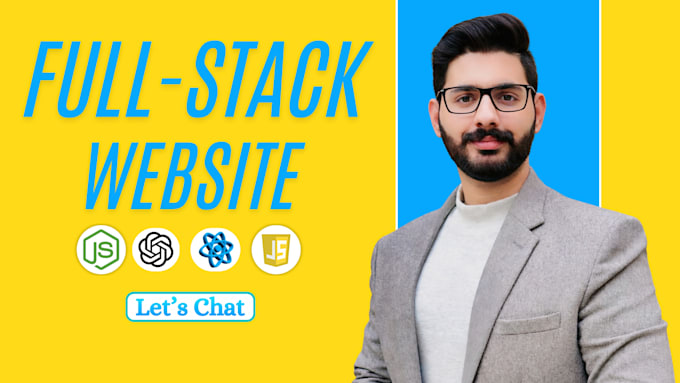 rebuild custom ai website development as full stack front and back end developer