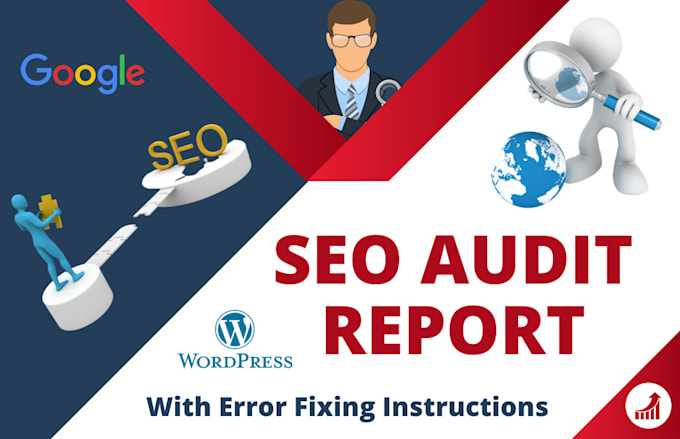 do website SEO audit report, action plan, and competitor analysis