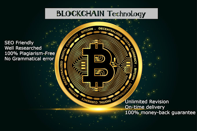 write cryptocurrency and blockchain related content