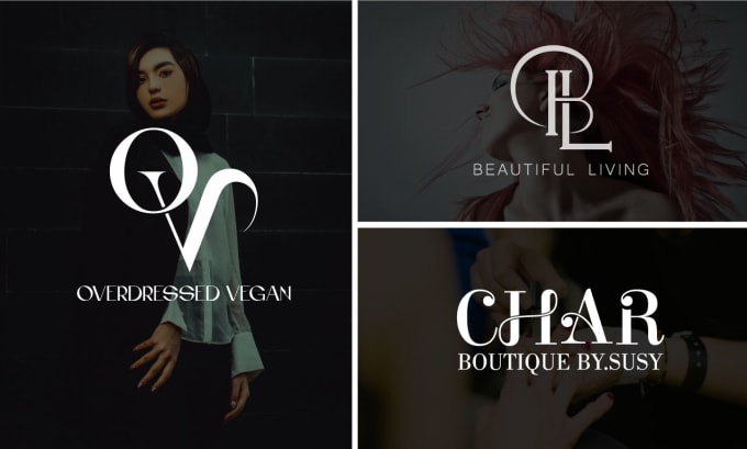 Design monogram luxury initial letters fashion, and clothing band logo ...