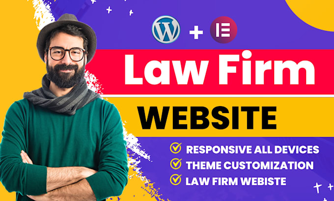 make wordpress lawyer attorney, law firm, and notary website