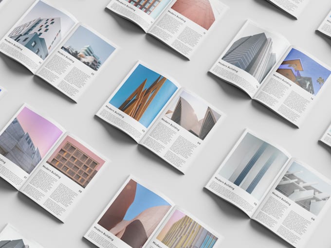 design, layout magazine, newspaper in adobe indesign