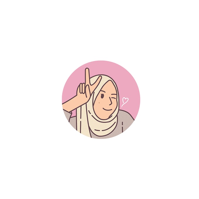 a minimalis avatars from your photo