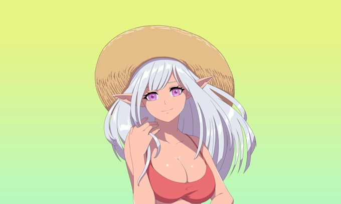 draw your oc or fanart in anime style