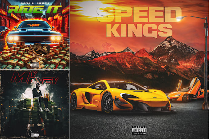 design album, single and mixtape cover designs