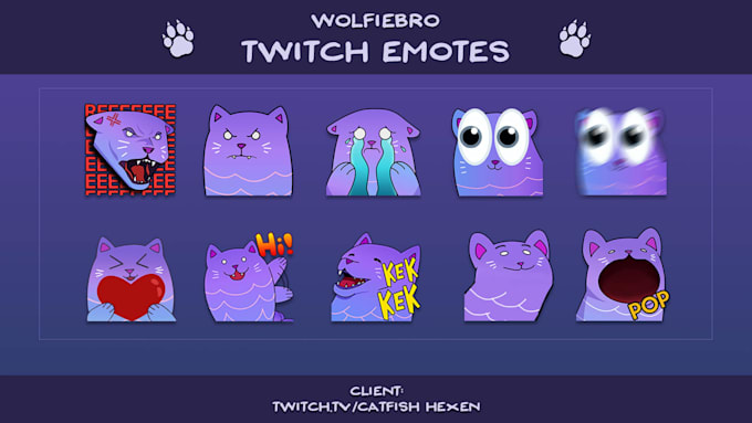 create custom emotes for your twitch or discord