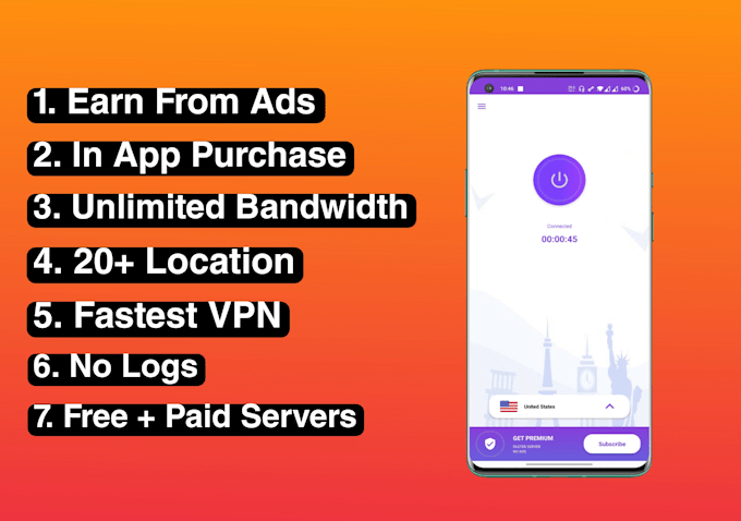 make vpn app for passive income