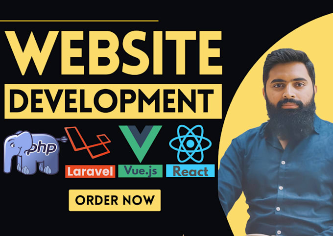 develop or fix PHP, laravel, codeigniter, vuejs, reactjs websites