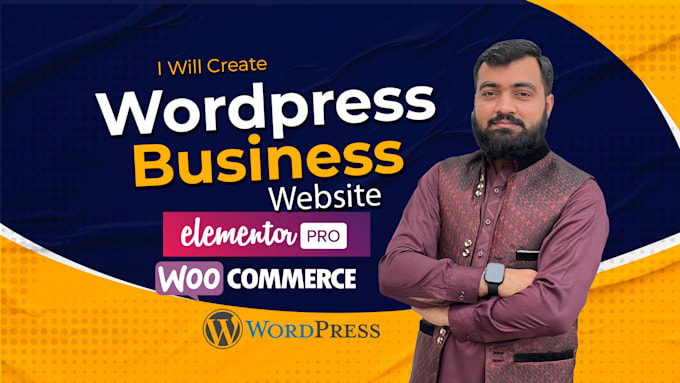 build a responsive wordpress business website