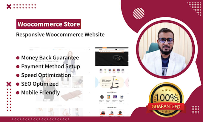 create wordpress ecommerce website, online store