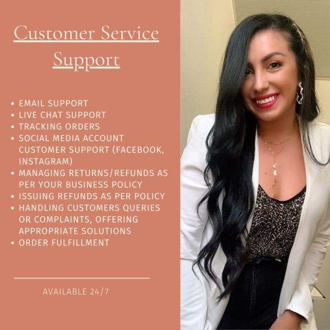 I will provide the best customer service