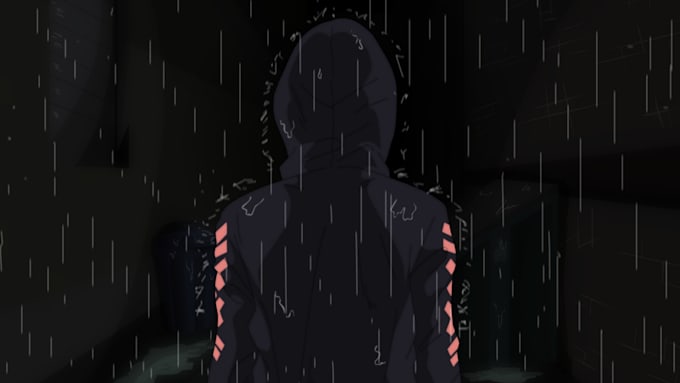 create a 2d animation in japanese anime style