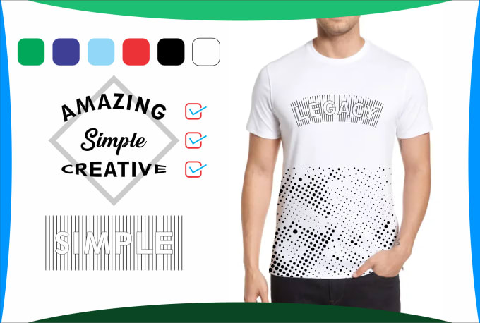 T shop shirt imprimable