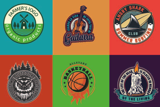 design amazing round  logo for you