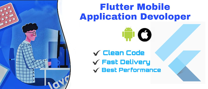 Develop android and ios apps using flutter by Vinod_madhushan | Fiverr
