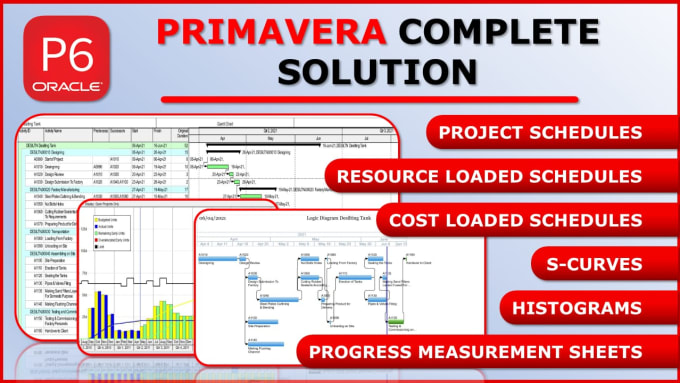 I will provide construction project schedule in primavera p6