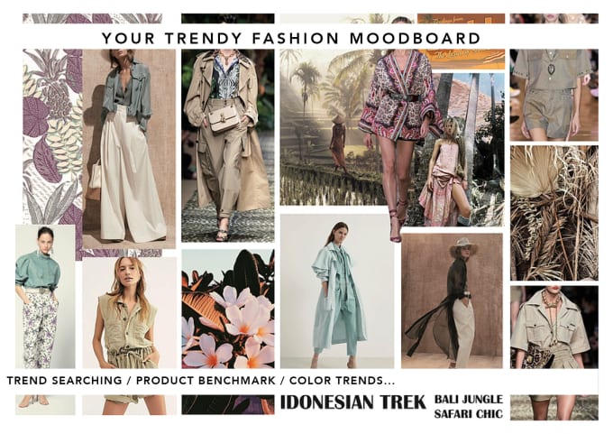 Create the moodboard of your collection by Amandine_bos | Fiverr