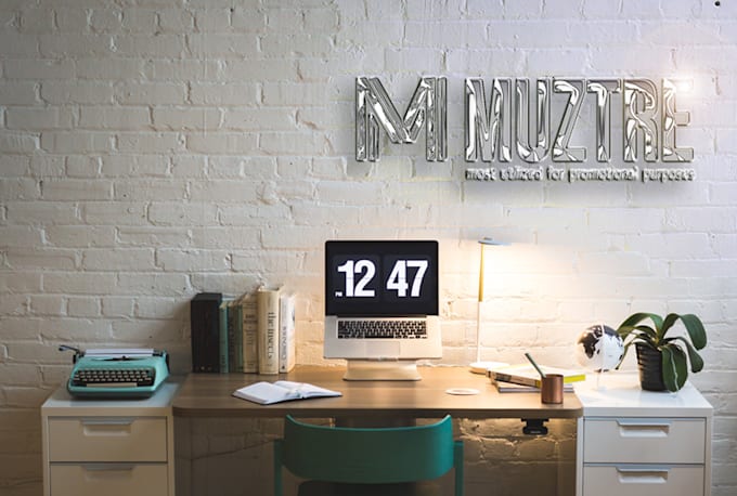 make chromed version of your logo