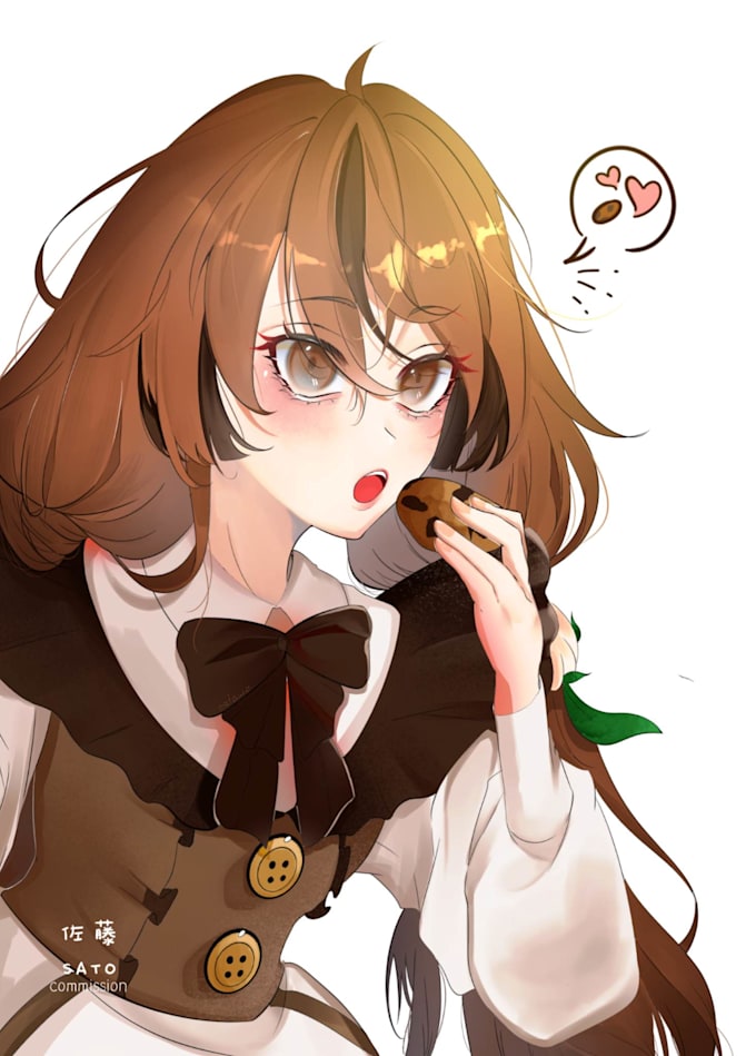 draw your character in a cute anime artstyle